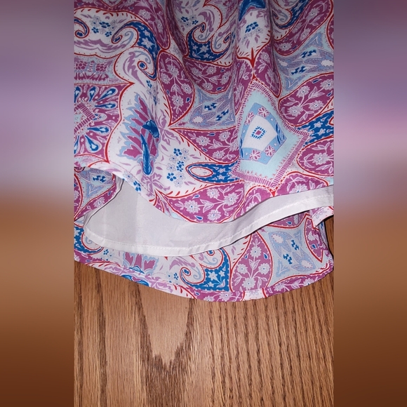 Belle Sky Off-Shoulder Swing Top - Picture 4 of 5